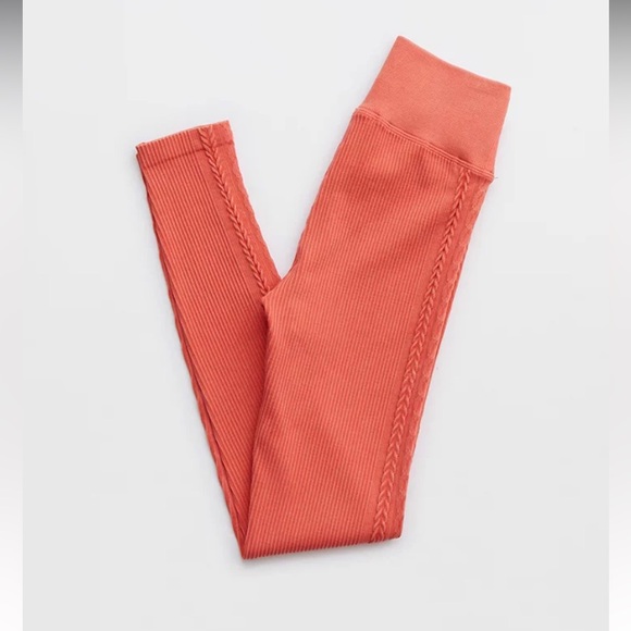 Aerie offline Seamless Cable High Waisted Legging in starburst NWT - Picture 5 of 6